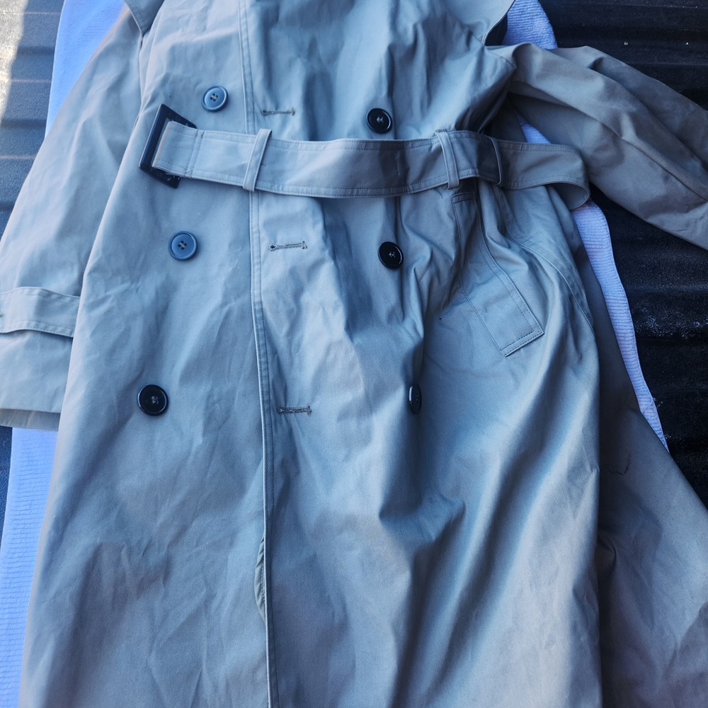 Classic Double-Breasted Trench Coat